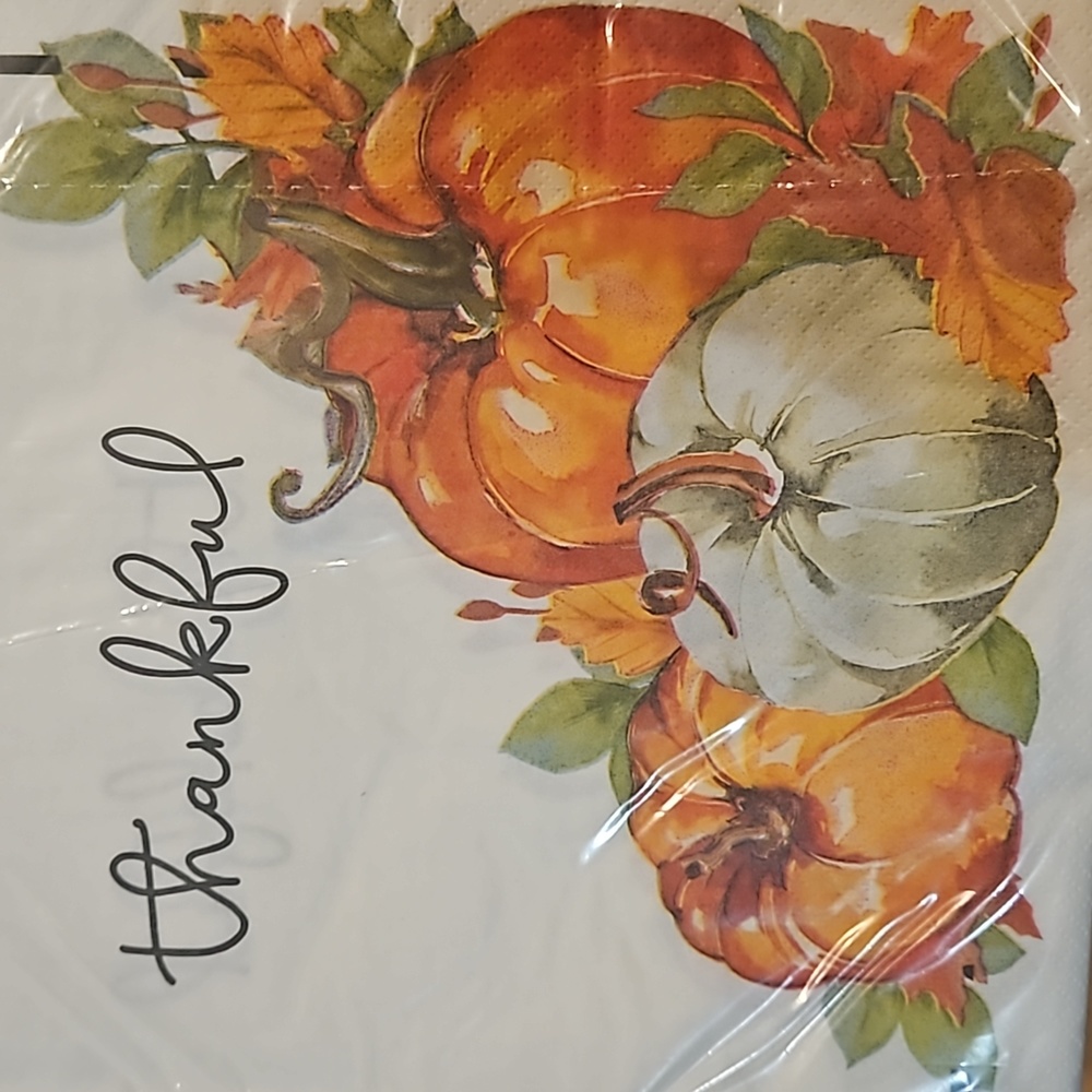 "Thankful" Harvest Napkin packs